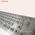 Vandal Metalic Braille Keyboard para sa Kiosk ng Impormasyon